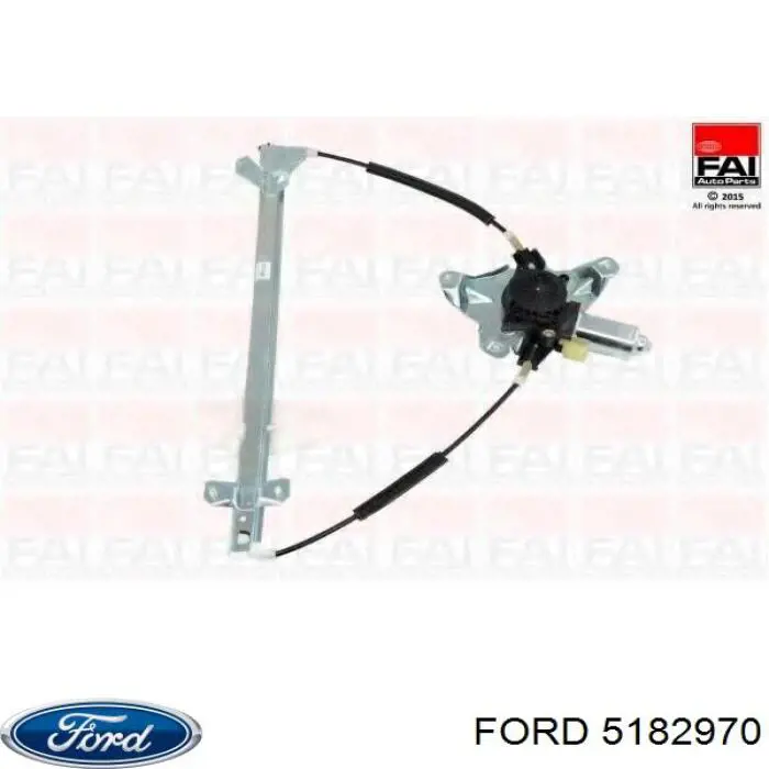 Mecanismo de acionamento de vidro da porta dianteira esquerda Ford 5182970 preço, a partir de 75,98 USD