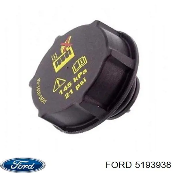 5193938 Ford Tampa (tampão) do tanque de expansão