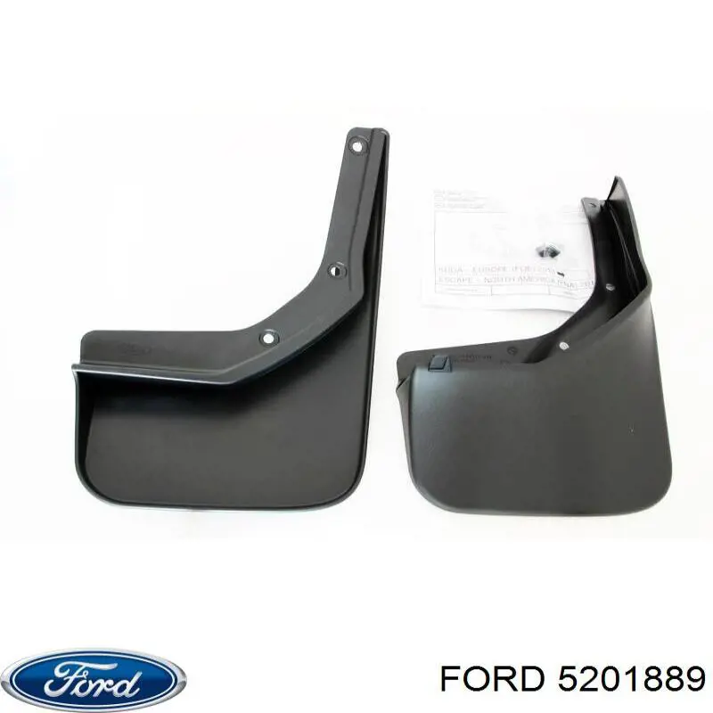 Protetores de lama traseiros, kit Ford 5201889 preço, a partir de 86,87 USD