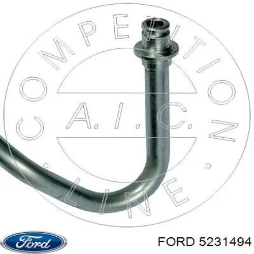 Mangueira da Direção hidrâulica assistida de pressão alta desde a bomba até a régua (do mecanismo) Ford 5231494 preço, a partir de 90,48 USD