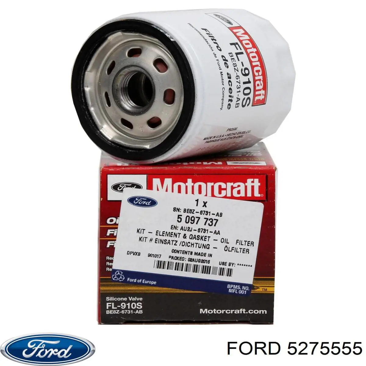 Compre BL3P7G186AD Ford Filtro da Caixa Automática de Mudança