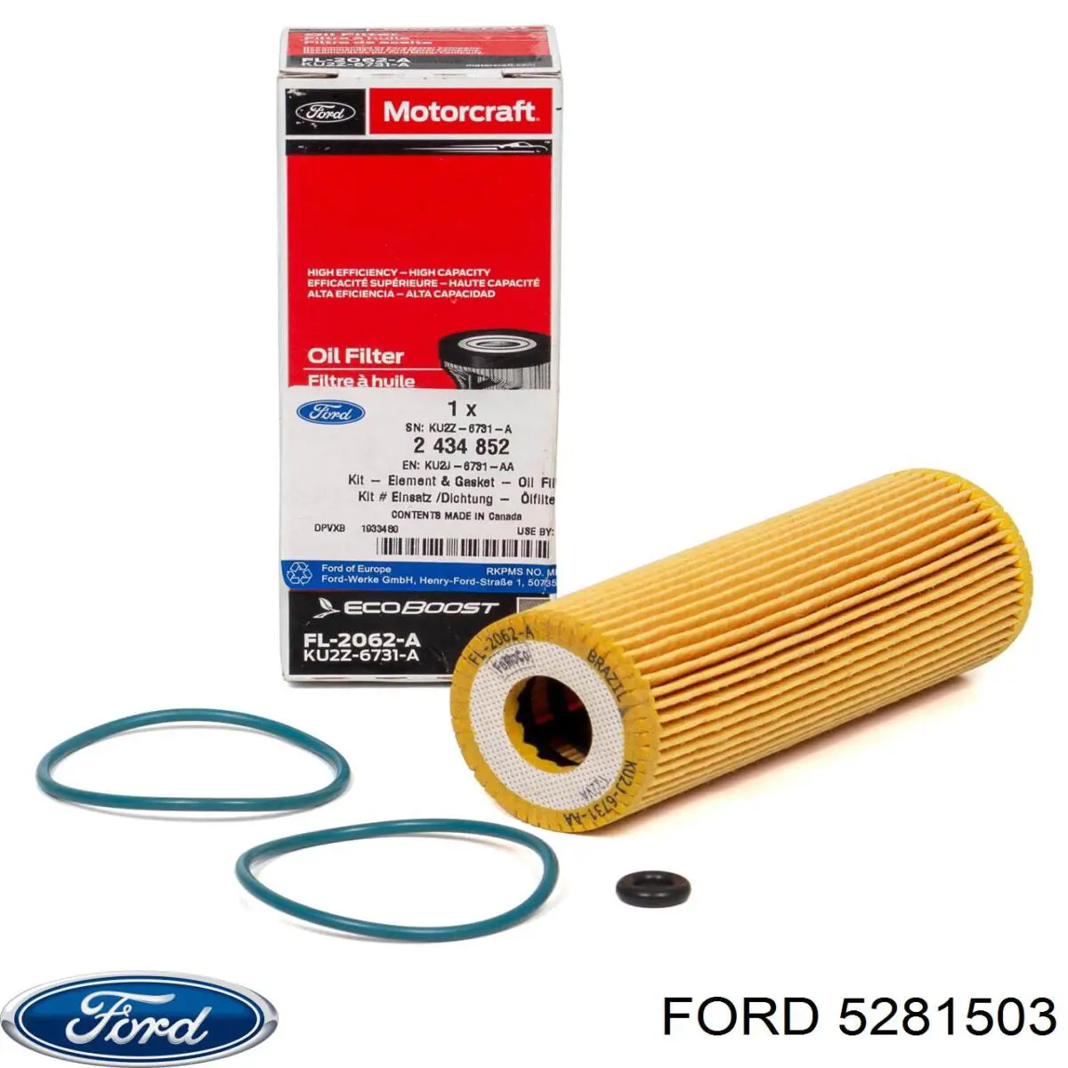 Filtro de óleo Ford 2434852 preço, a partir de 10,46 USD