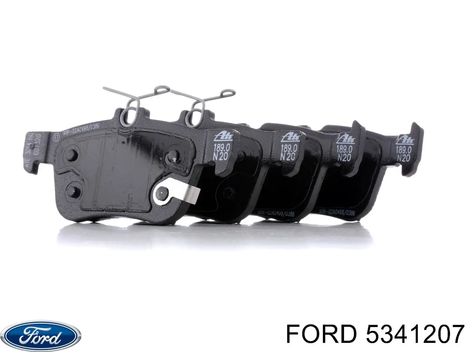 Compre 5341207 Ford Sapatas do freio traseiras de disco