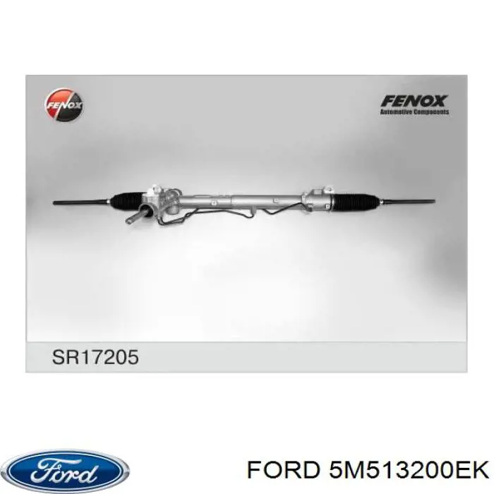 5M513200EK Ford Cremalheira da direção