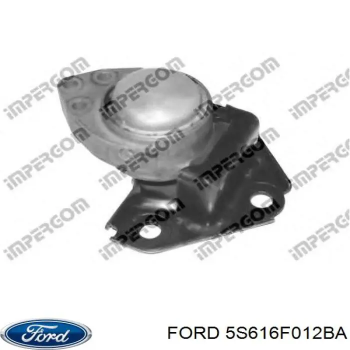 5S616F012BA Ford Coxim (suporte) direito de motor