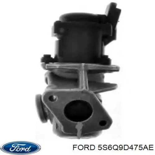 5S6Q9D475AE Ford Válvula EGR de recirculação dos gases