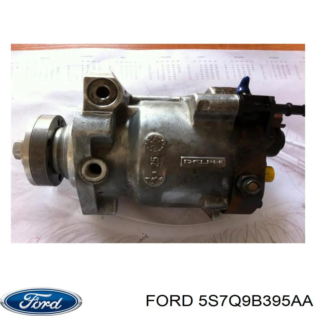 5S7Q9B395AA Ford Bomba de combustível de pressão alta