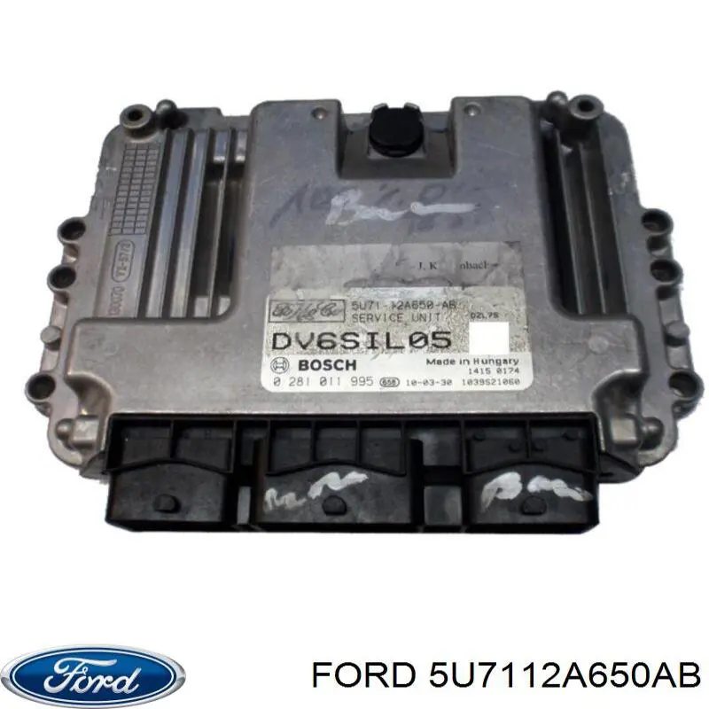 5U7112A650AB Ford Módulo de direção (Centralina eletrônica) de motor
