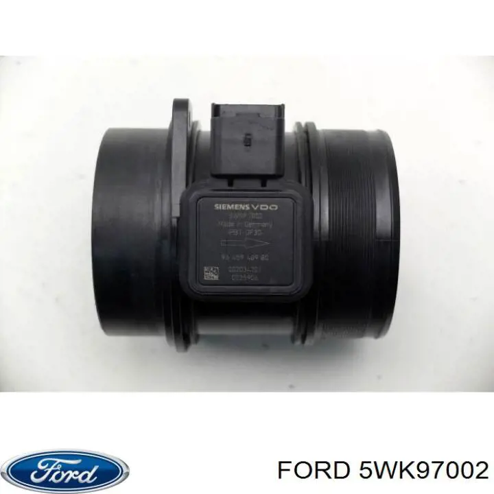 Sensor de fluxo (consumo) de ar, medidor de consumo M.A.F. - (Mass Airflow) Ford 5WK97002 preço, a partir de 35,75 USD