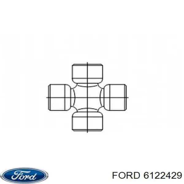 Compre 6122429 Ford Cruzeta da junta universal traseira