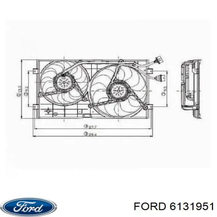 Luz direita Ford Sierra I GBC