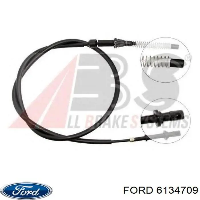 Cabo/pedal de gás (de acelerador) Ford 6134709 preço, a partir de 137,71 USD