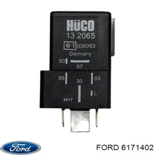 6171402 Ford Relê das velas de incandescência