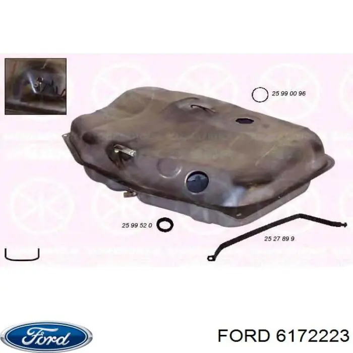 Tanque de combustível Ford 6172223 preço, a partir de 666,76 USD