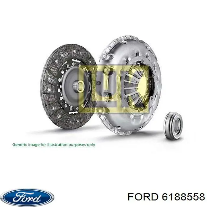 Compre 124007811 LUK Cesta de embraiagem