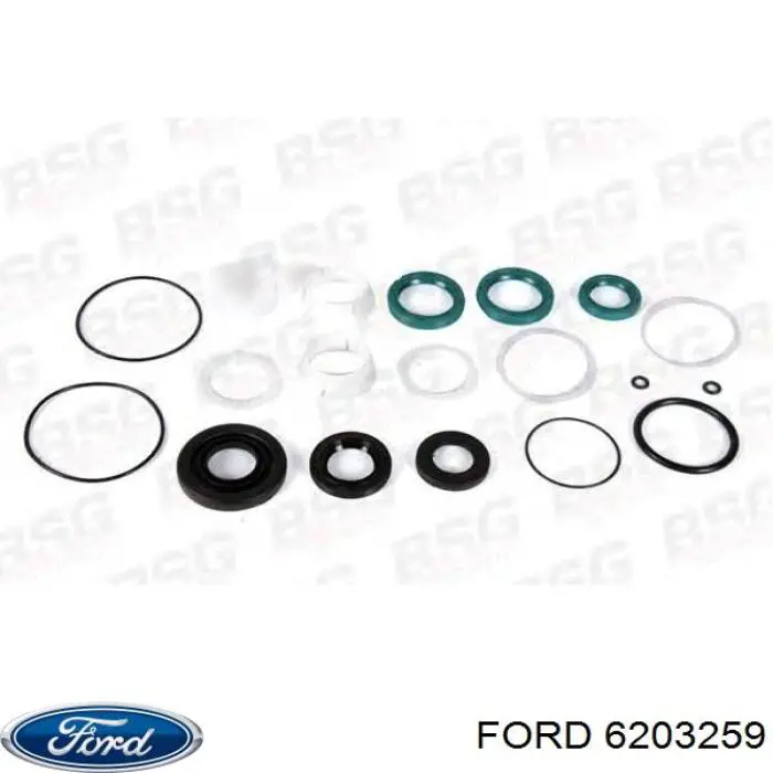 Kit de reparação da cremalheira da direção (do mecanismo), (kit de vedantes) Ford 6203259 preço, a partir de 54,92 USD