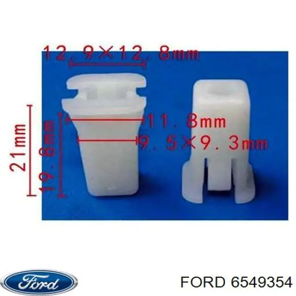 6549354 Ford Parafuso (porca) de fixação