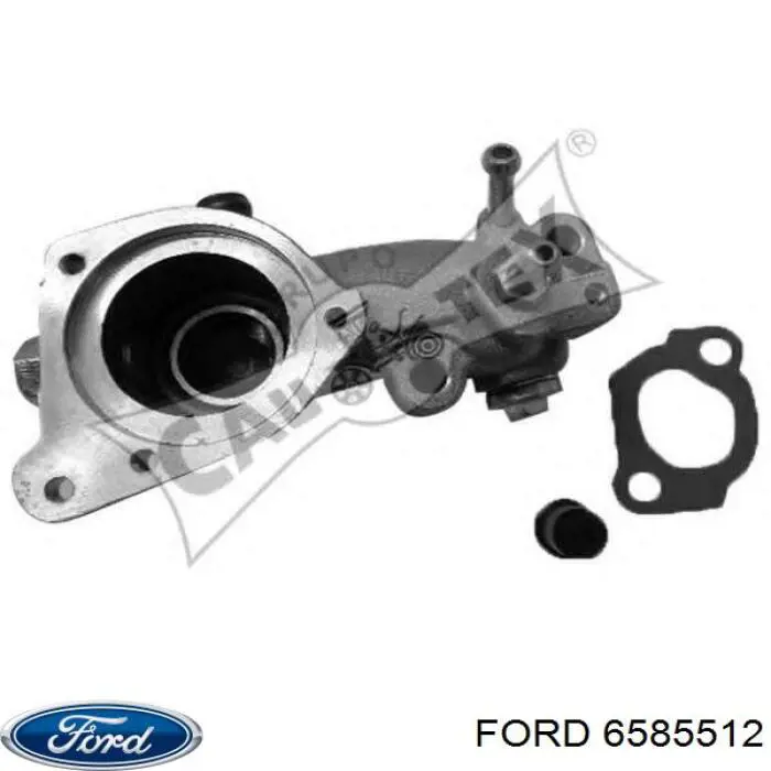 Flange do sistema de esfriamento (união em T) 955361 Cautex