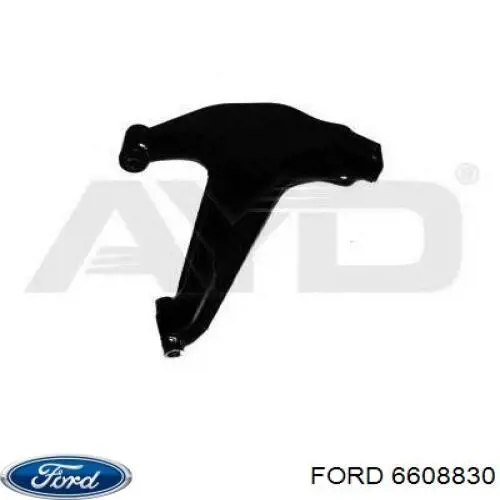 Compre 6608830 Ford Braço oscilante inferior direito de suspensão dianteira