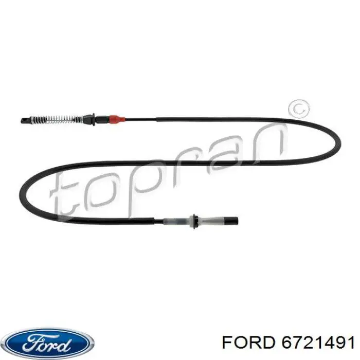 Cabo/pedal de gás (de acelerador) Ford 6721491 preço, a partir de 22,58 USD