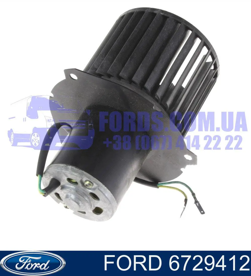 Compre 6729412 Ford Motor de ventilador de forno (de aquecedor de salão)