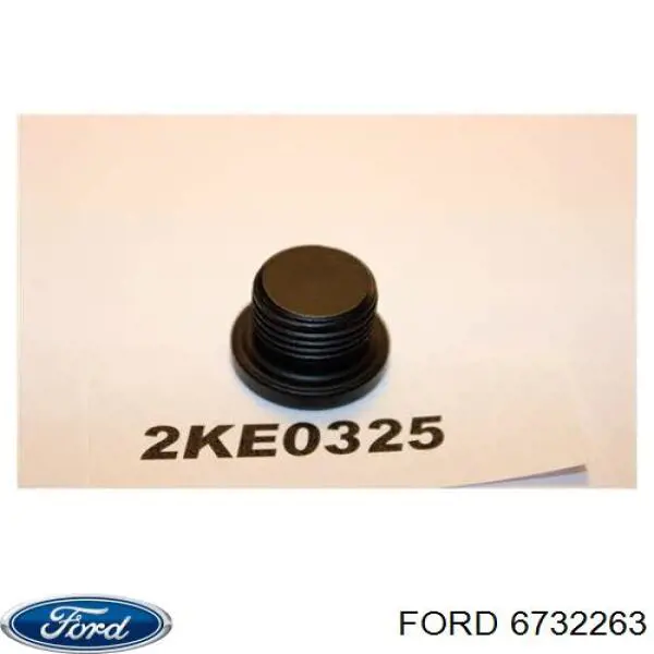 6732263 Ford Tampão de fundo de carroçaria