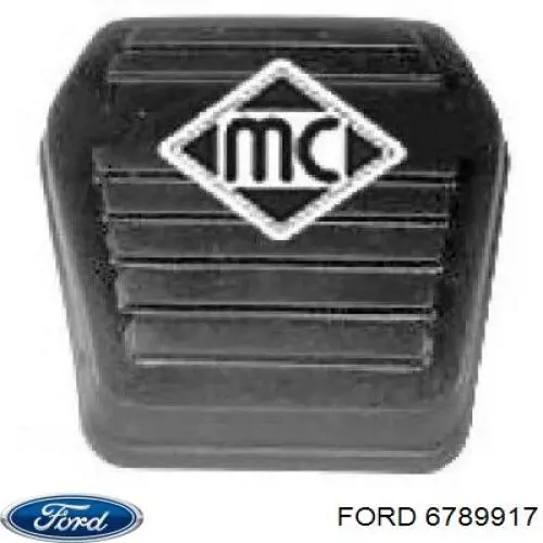 Compre 6789917 Ford Placa sobreposta de pedal de embraiagem