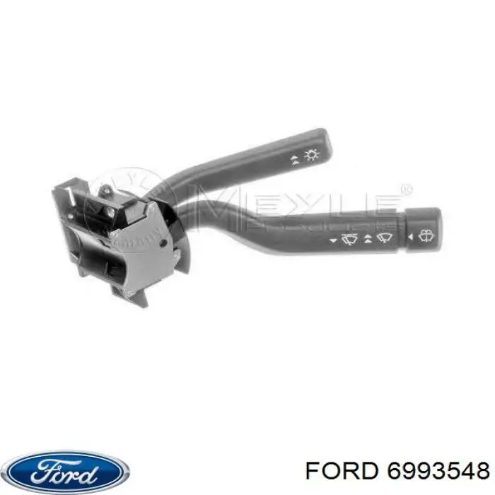 6993548 Ford Comutador direito instalado na coluna da direção