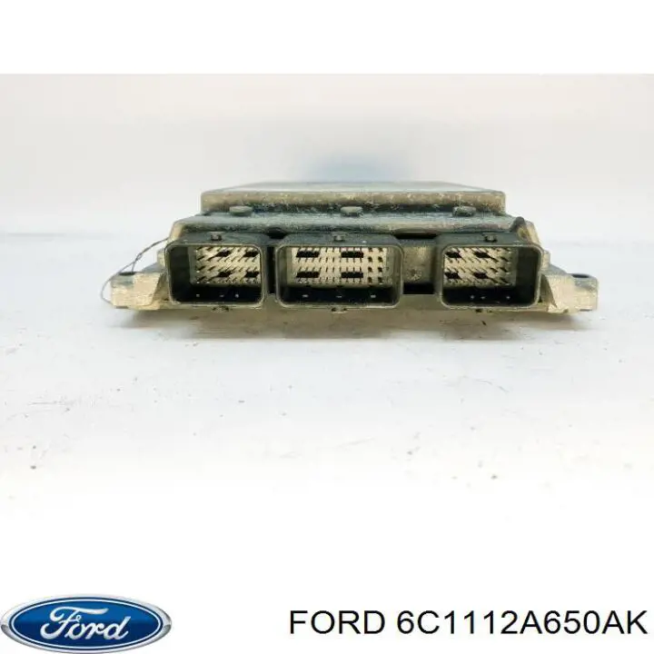 Módulo de direção (Centralina eletrônica) de motor 6C1112A650AK Ford