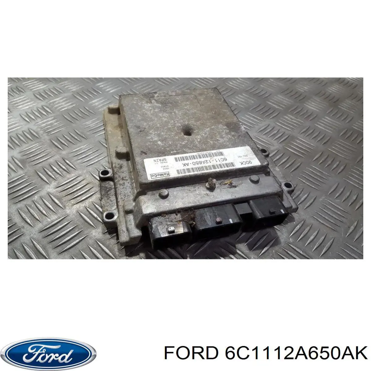 6C1112A650AK Ford Módulo de direção (Centralina eletrônica) de motor
