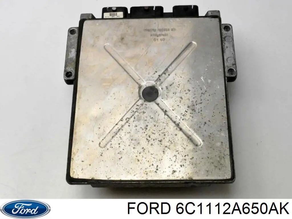 Compre 6C1112A650AK Ford Módulo de direção (Centralina eletrônica) de motor