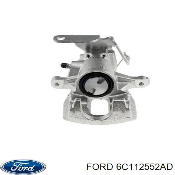 Compre 6C112552AD Ford Suporte do freio traseiro direito