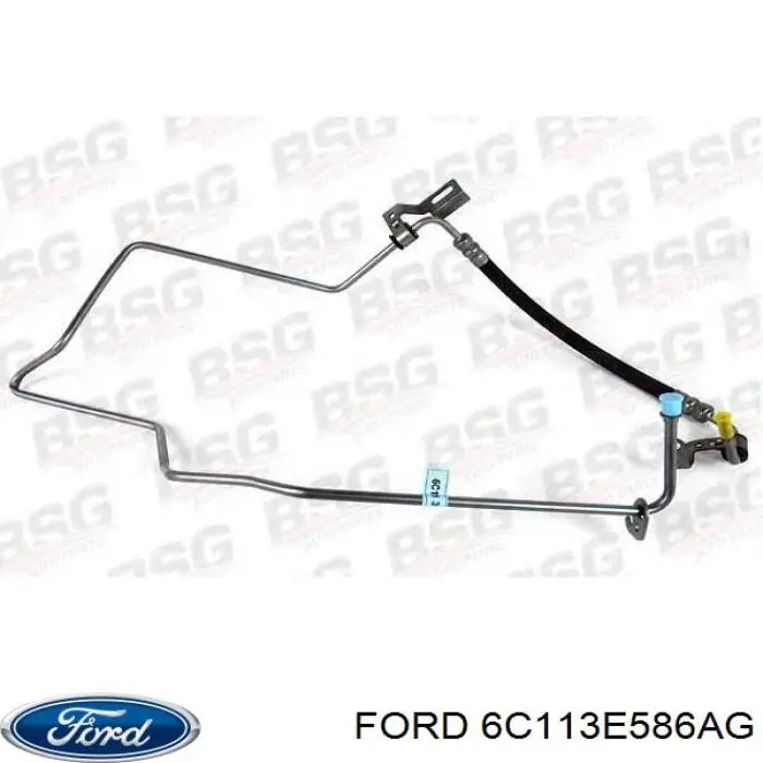 Compre FT36503 Fast Mangueira da Direção hidrâulica assistida de pressão alta desde a bomba até a régua (do mecanismo)