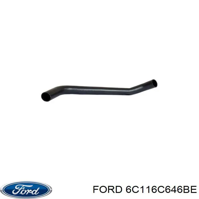 6C116C646BE Ford Mangueira (cano derivado) de intercooler