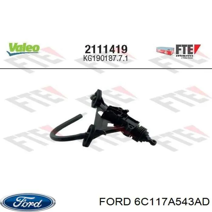 Cilindro mestre de embraiagem Ford 6C117A543AD preço, a partir de 57,54 USD