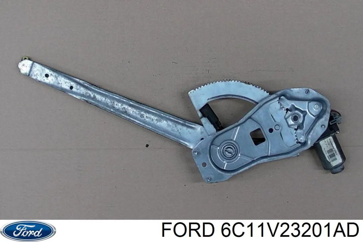 1810415 Ford Mecanismo de acionamento de vidro da porta dianteira esquerda