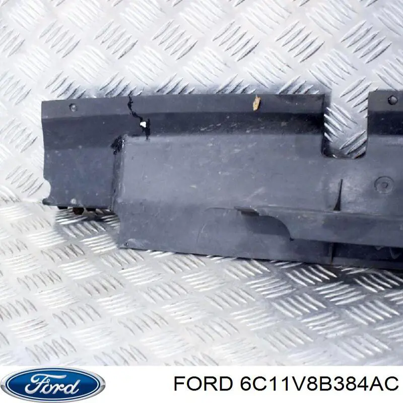 1370481 Ford Conduto de ar (defletor) inferior do radiador