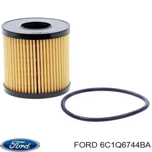 Compre 6C1Q6744BA Ford Filtro de óleo