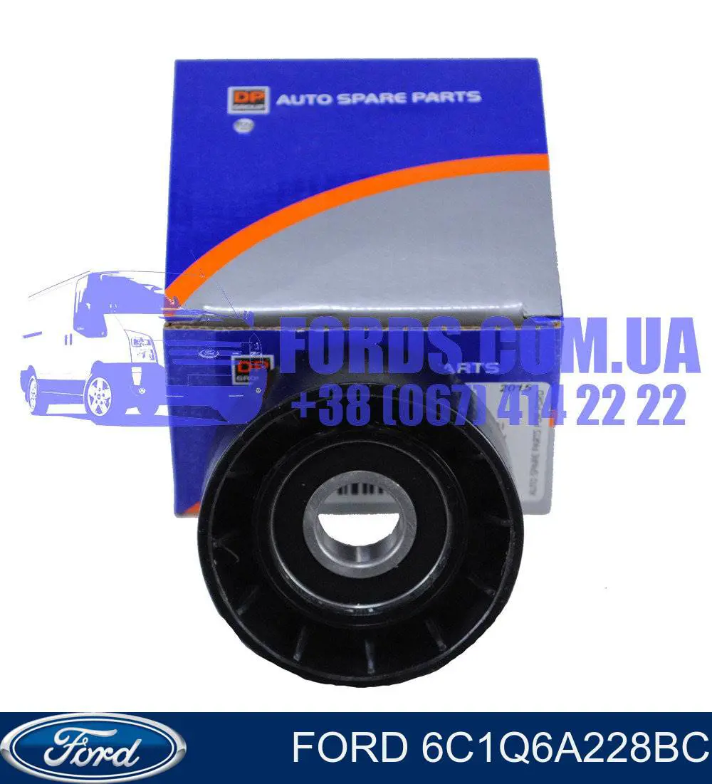 6C1Q6A228BC Ford Reguladora de tensão da correia de transmissão
