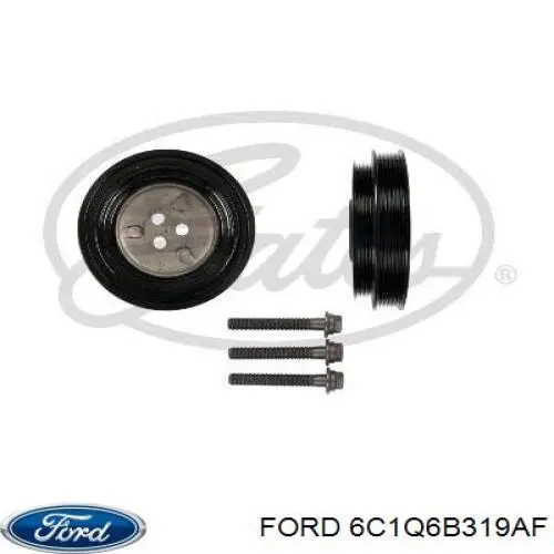 Compre 6C1Q6B319AF Ford Polia de cambota