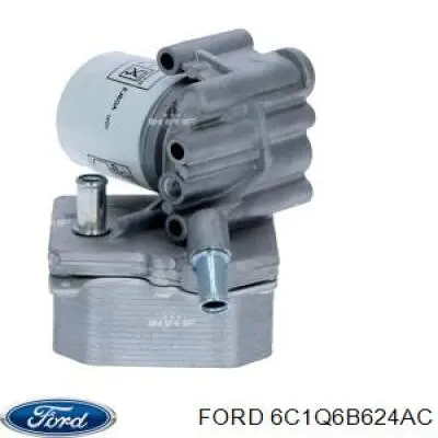 Compre 6C1Q6B624AC Ford Caixa do filtro de óleo