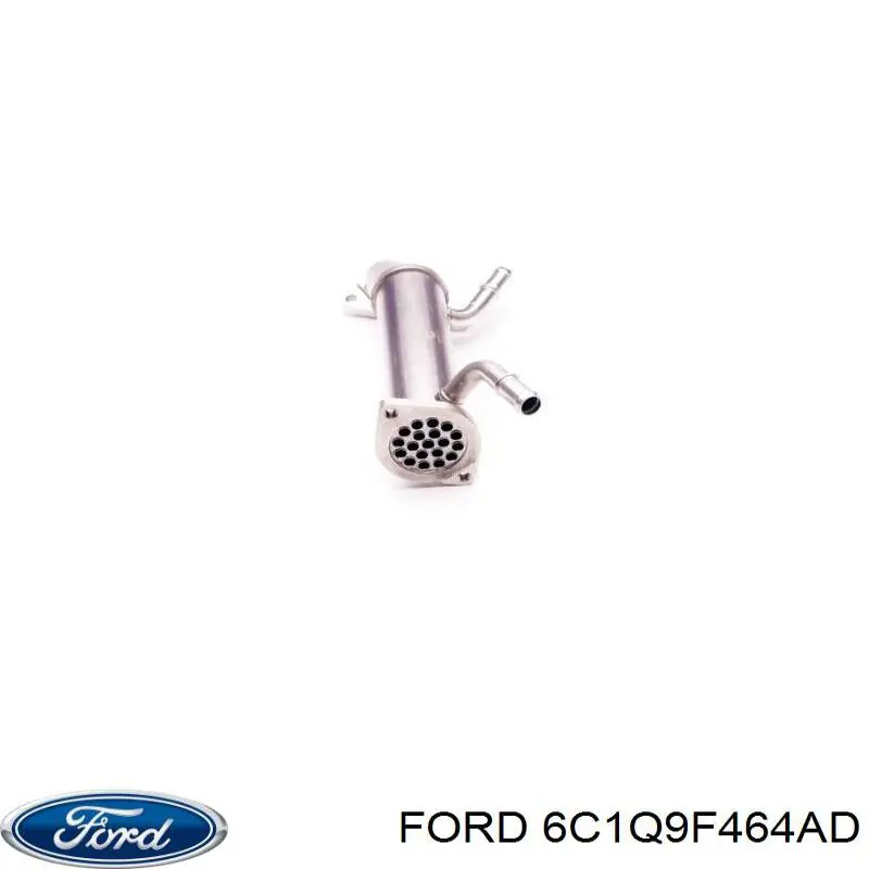 Compre 6C1Q9F464AF Fiat/Alfa/Lancia Radiador do sistema EGR de recirculação dos gases de escape