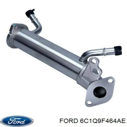 Compre 6C1Q9F464AE Ford Radiador do sistema EGR de recirculação dos gases de escape