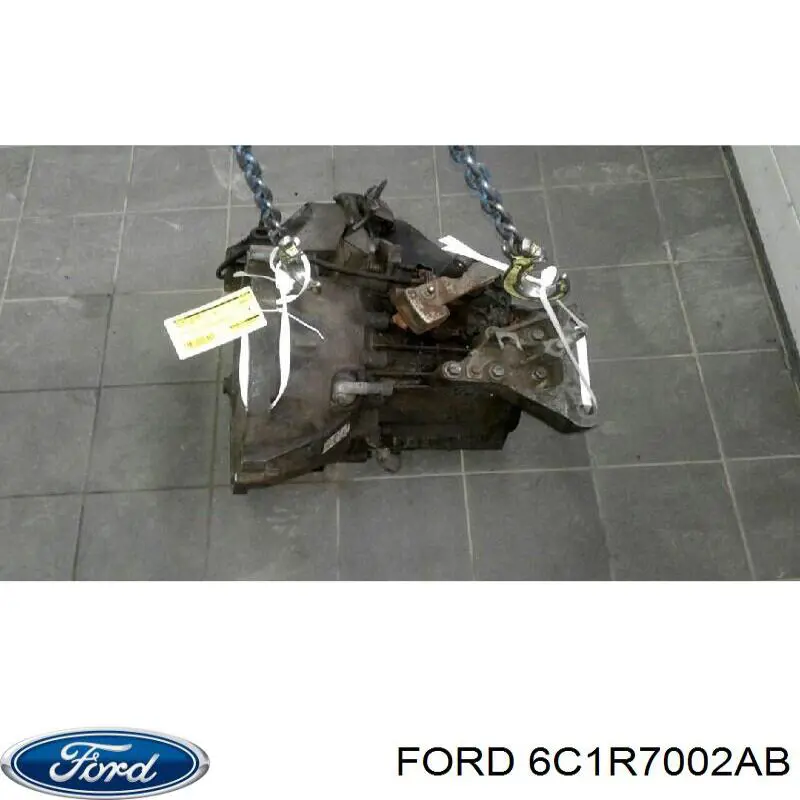6C1R7002AB Ford Caixa de Mudança montada (caixa mecânica de velocidades)