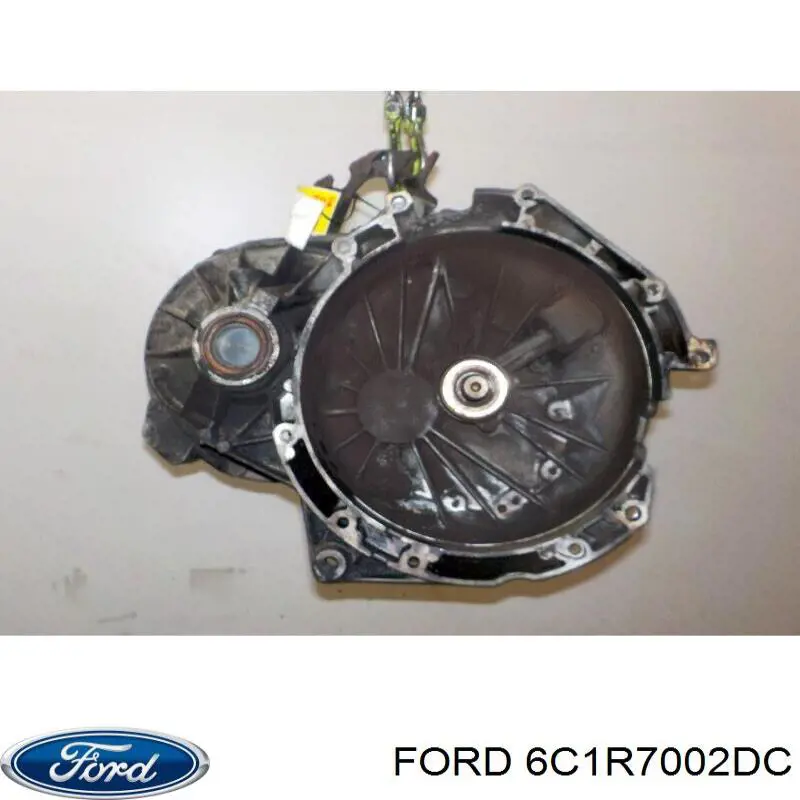 6C1R7002DC Ford Caixa de Mudança montada (caixa mecânica de velocidades)