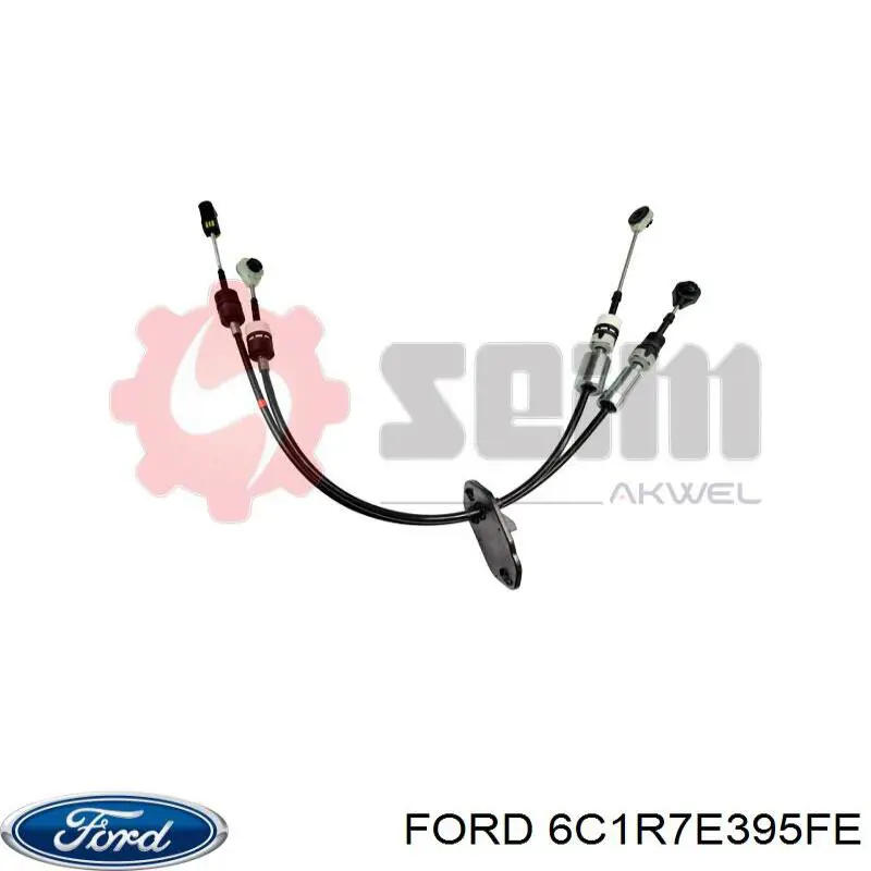 Cabo de mudança duplo Ford 6C1R7E395FE preço, a partir de 8,26 USD