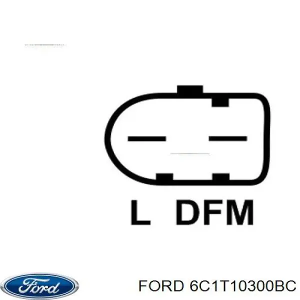 Gerador Ford 6C1T10300BC preço, a partir de 108,54 USD