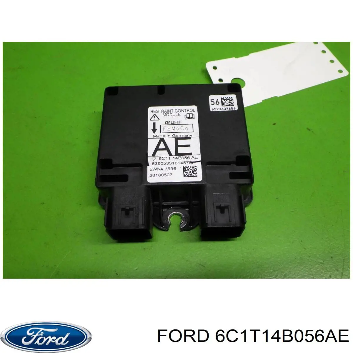 6C1T14B056AE Ford Módulo processador de controlo da bolsa de ar (Centralina eletrônica AIRBAG)