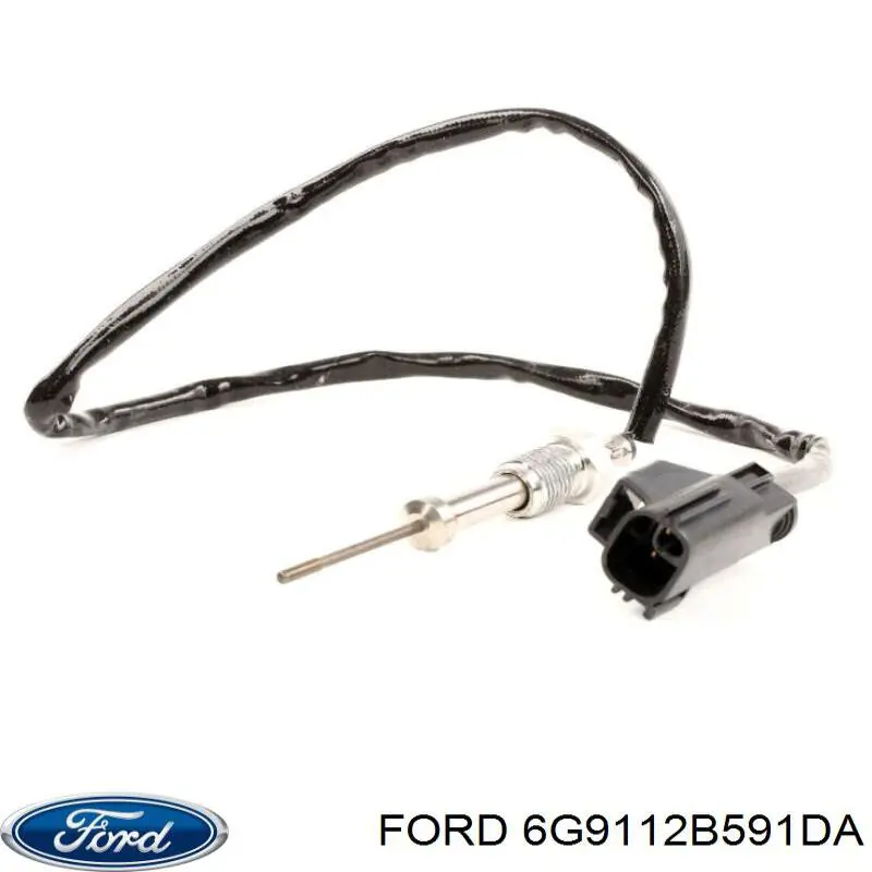 Sensor de temperatura dos gases de escape (GE), até o catalisador Ford 6G9112B591DA preço, a partir de 76,75 USD