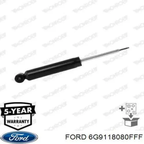6G9118080FFF Ford Amortecedor traseiro